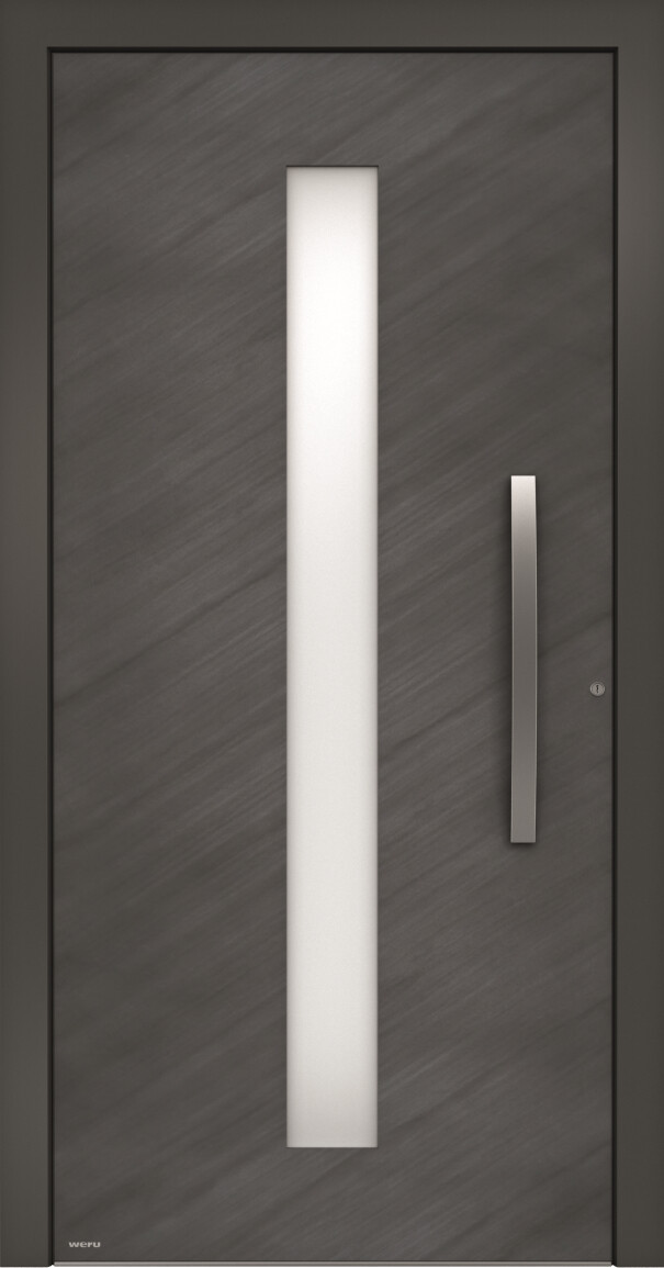 Moderne WERU Haustürmodelle mit ruhigem, reduziertem Design