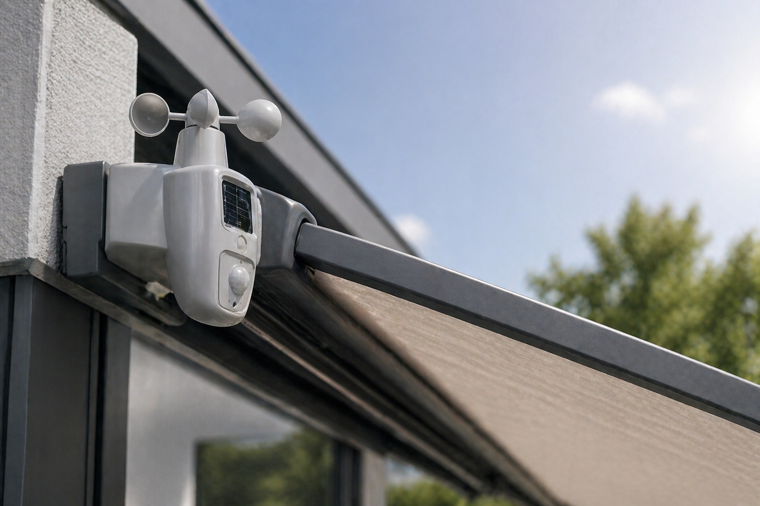 LED-Beleuchtung, Heizstrahler und Wettersensoren als Zusatzoptionen