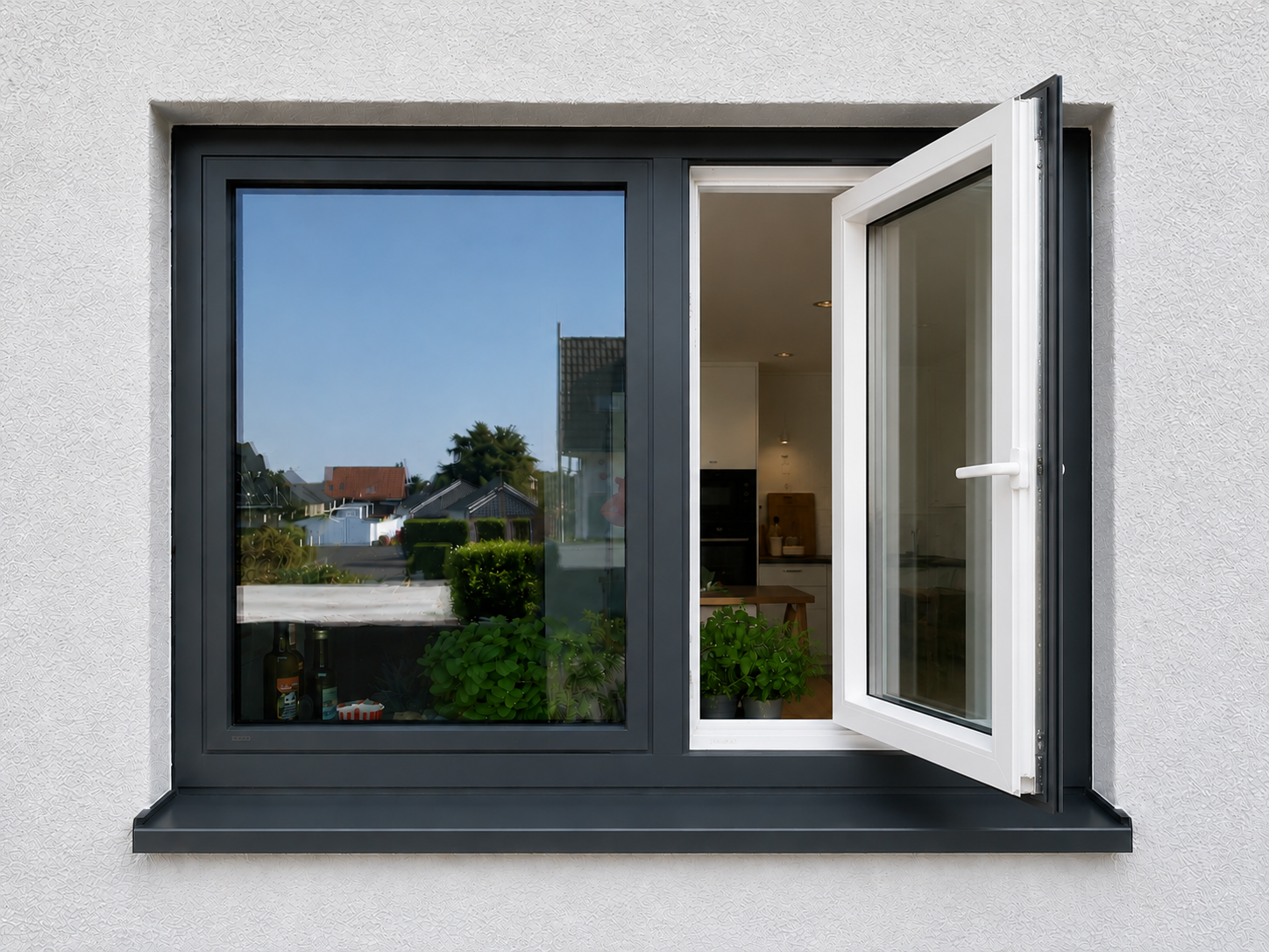 Hochwertige Kunststoff-Aluminium Fenster in Köln von Fensterkonzepte Schulze WERU Fachbetrieb