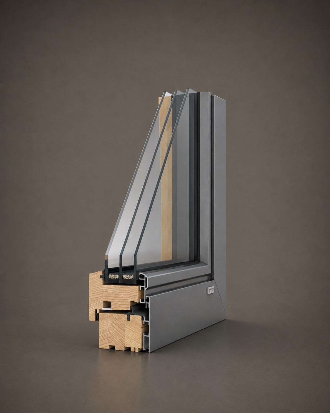 UNILUX LivingLine Holz Aluminium Fenster