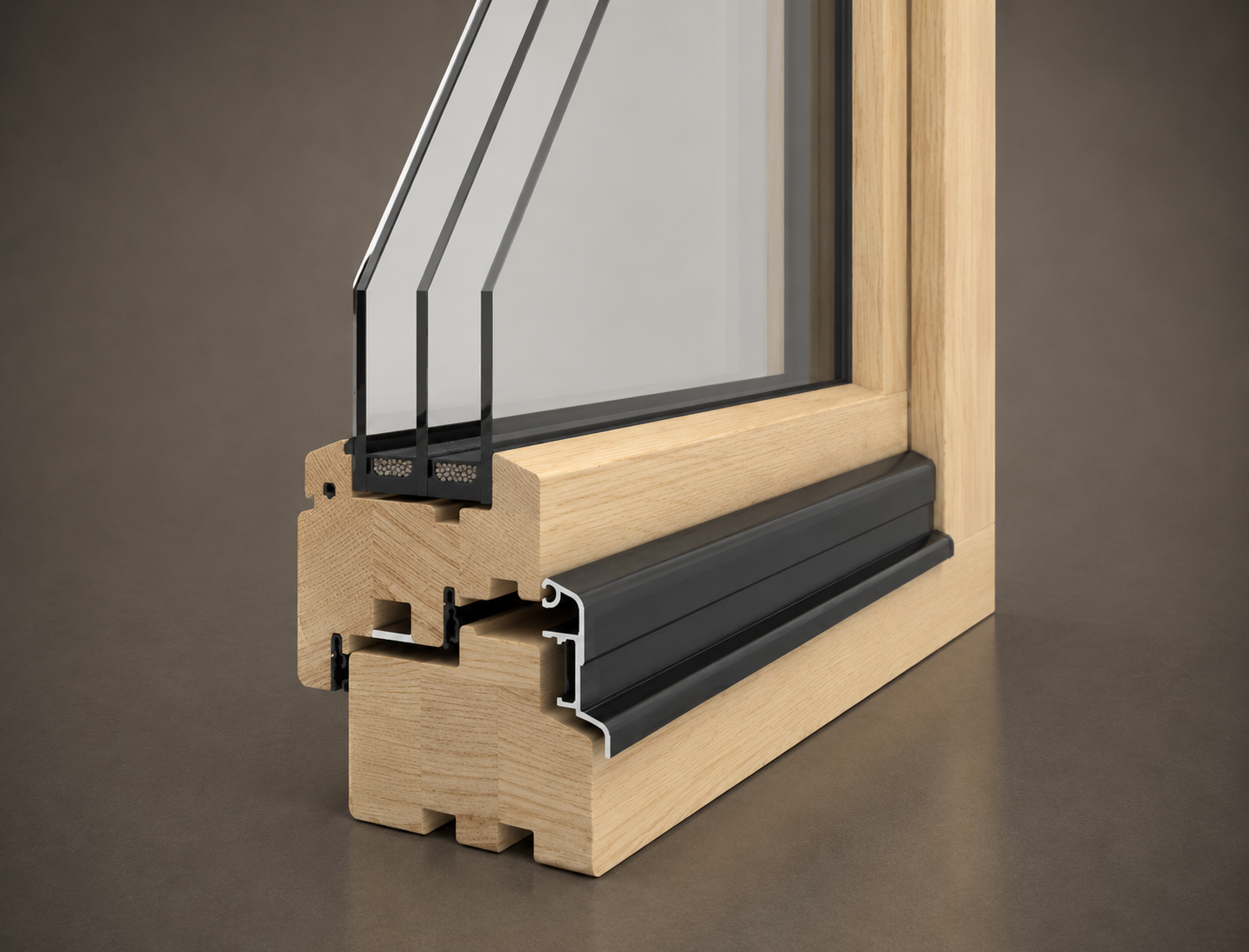 UNILUX Meisterfenster Classic Holzfenster mit zeitloser klassischer Fensteroptik