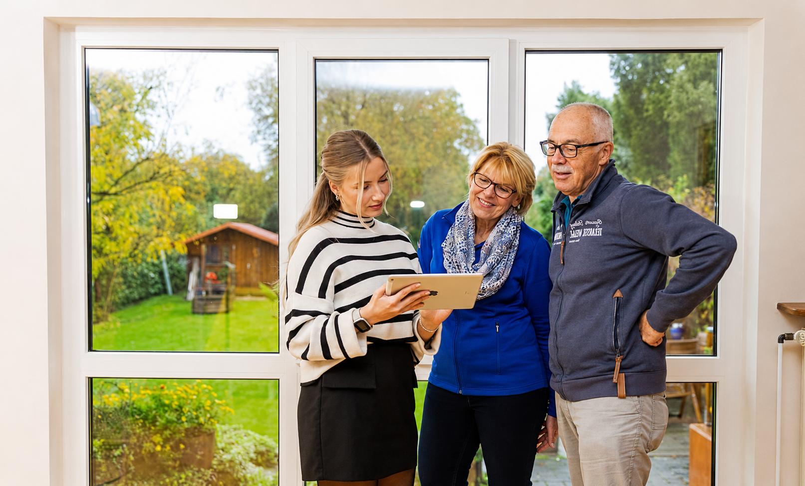 Einweisung in die Smart-Home-Bedienung