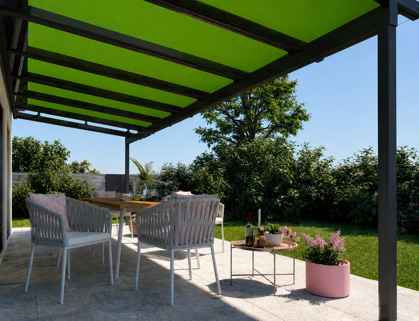 Wintergartenmarkise in Köln – moderner Sonnenschutz für Glasdächer und Wintergärten