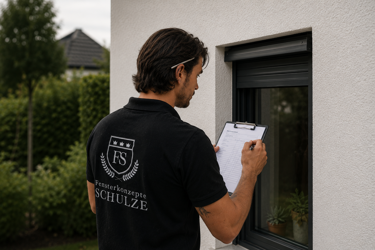 Serviceeinsatz an einer Rolllade in Köln von Fensterkonzepte Schulze