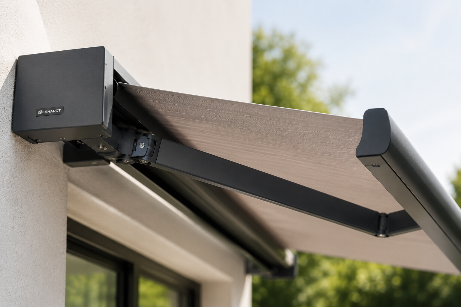 Pulverbeschichtete Aluminiumkonstruktion für den Außenbereich